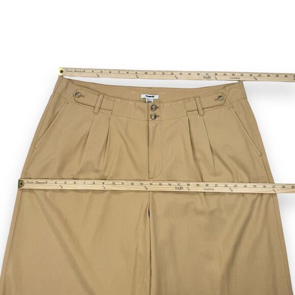 Madewell Pant Womens 18W Plus Harlow Wide Leg Pant Drapery Twill - Picture 13 of 16